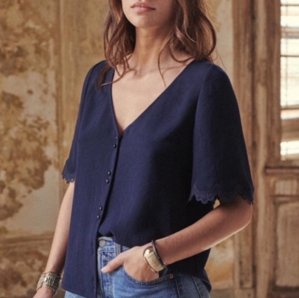 Sezane Aretha Blouse
